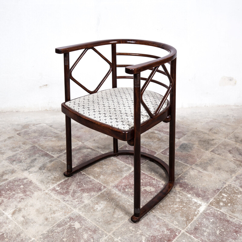 Mid century armchair by Josef Hoffmann for J&J Kohn Fledermaus, 1905