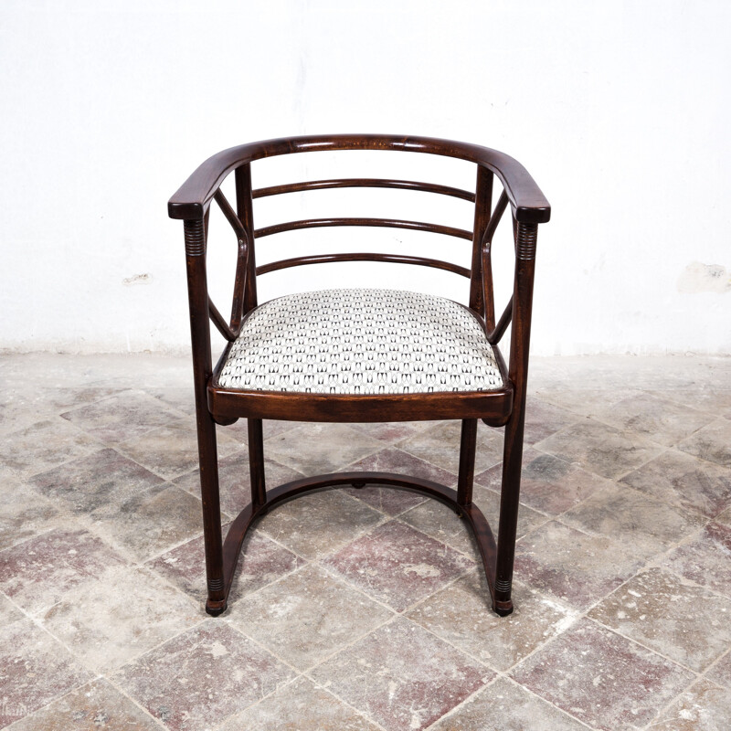 Mid century armchair by Josef Hoffmann for J&J Kohn Fledermaus, 1905