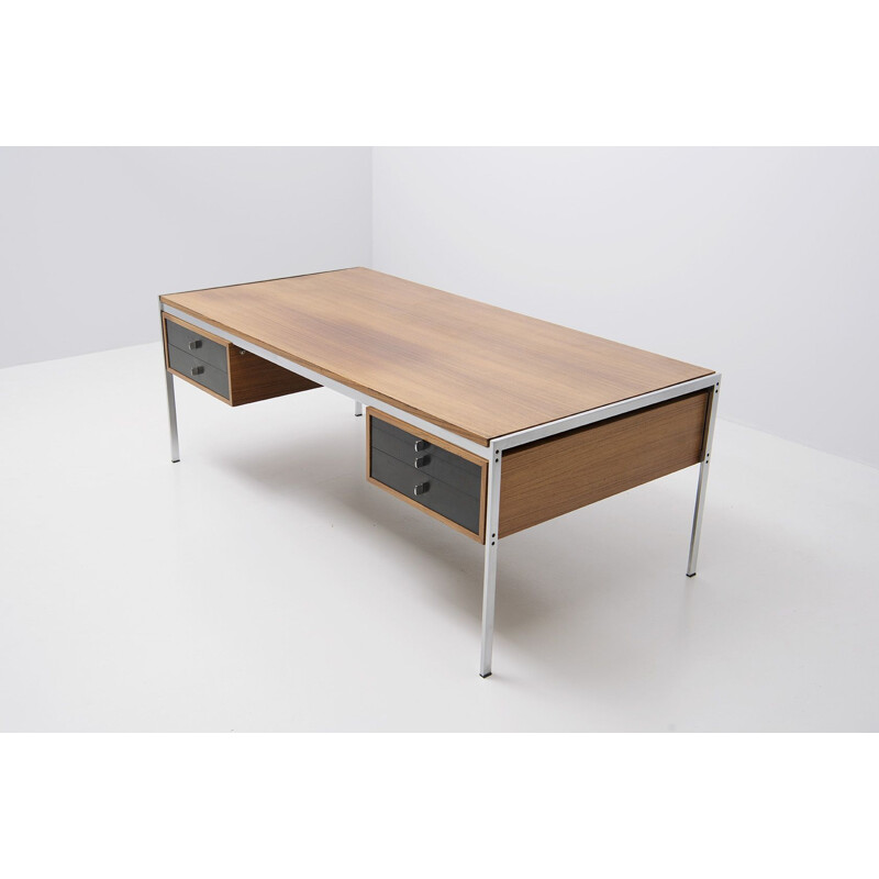 Mesa de conferência Vintage por Preben Fabricius e Jorgen Kastholm para Kill International, Alemanha 1960