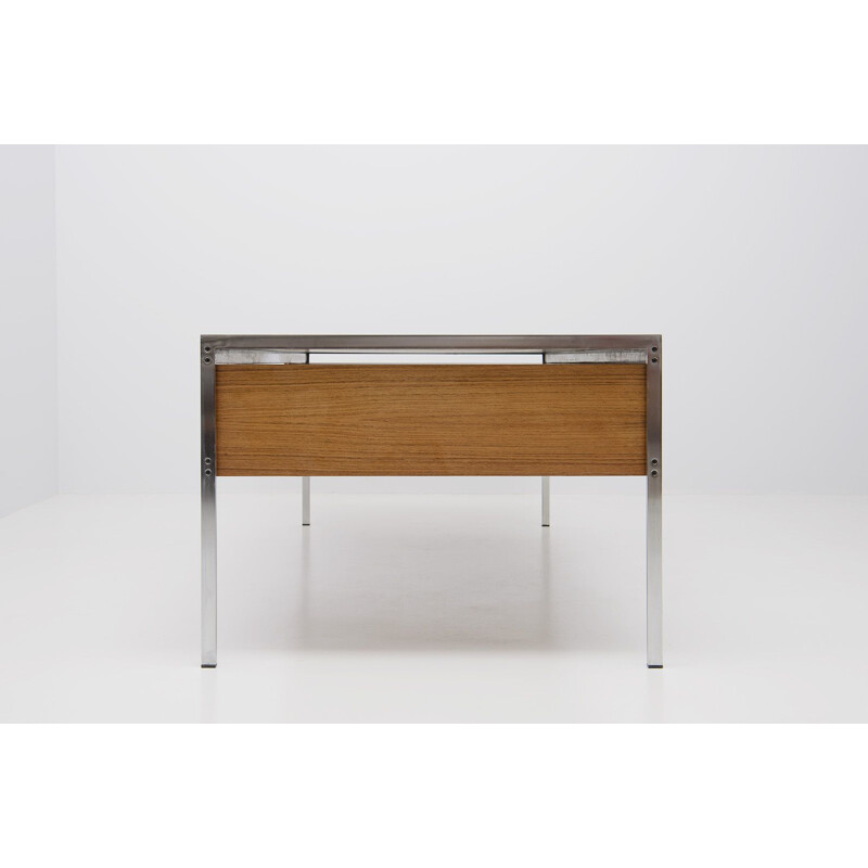 Vintage conference desk by Preben Fabricius and Jorgen Kastholm for Kill International, Germany 1960