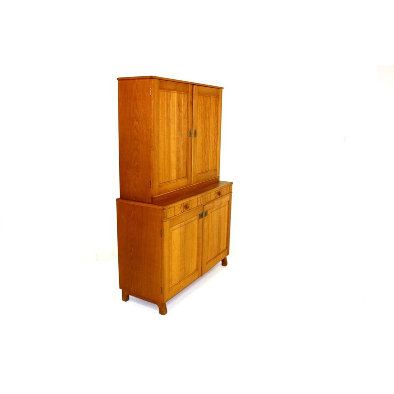 Vintage oakwood cabinet by Carl Malmsten, Sweden 1960