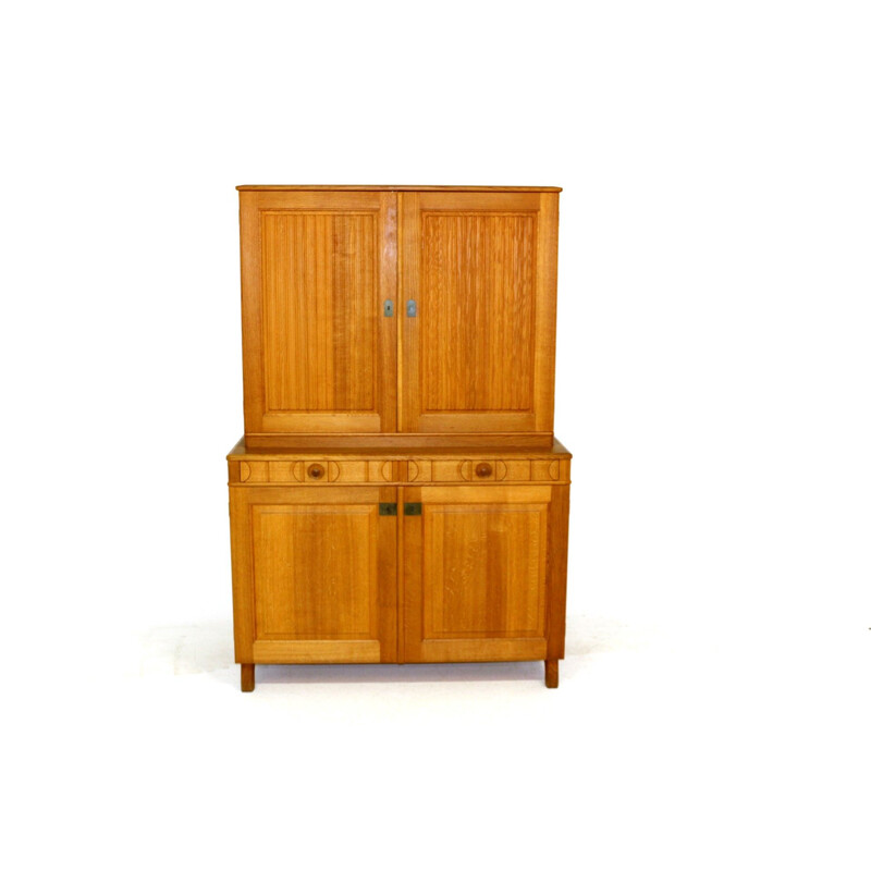 Vintage oakwood cabinet by Carl Malmsten, Sweden 1960