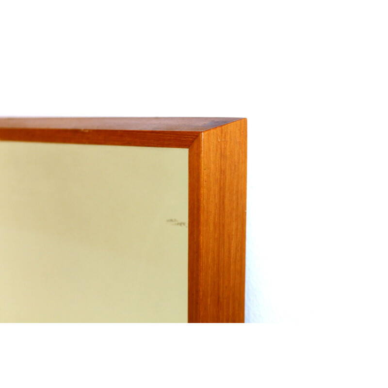 Vintage teak mirror by Fröseke, 1960