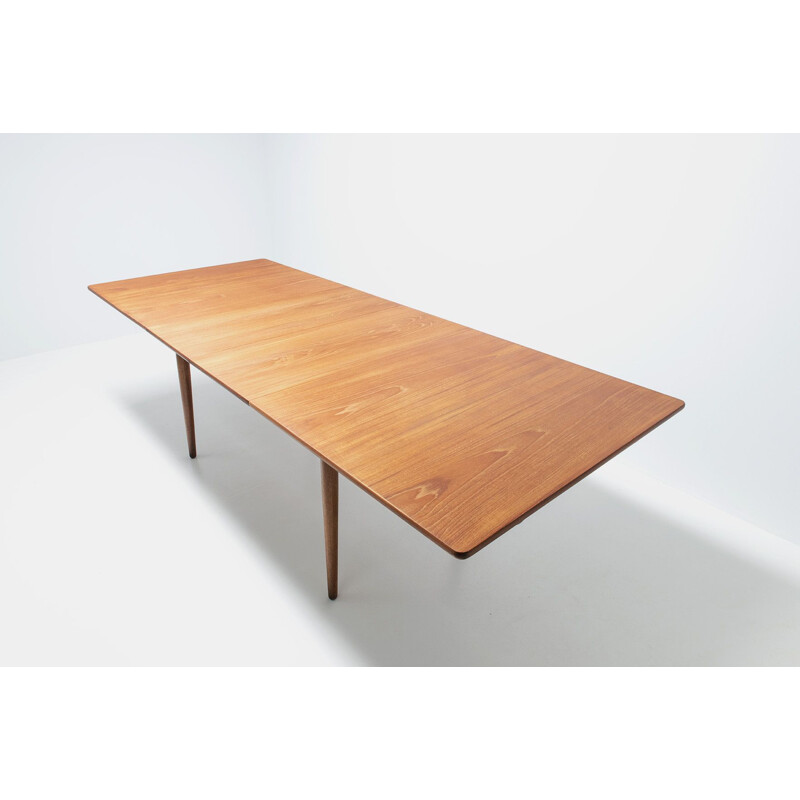 Vintage dining table model AT 310 by J. Wegner for Andreas Tuck, Denmark 1950s