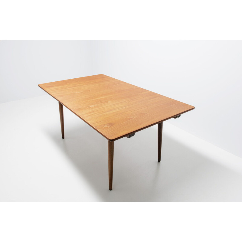 Vintage dining table model AT 310 by J. Wegner for Andreas Tuck, Denmark 1950s