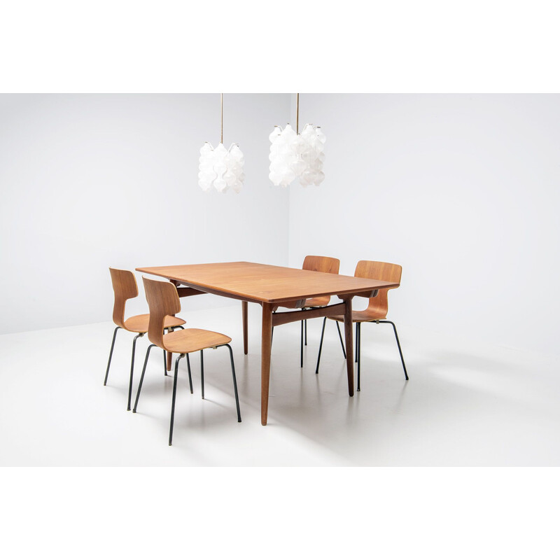 Vintage dining table model AT 310 by J. Wegner for Andreas Tuck, Denmark 1950s