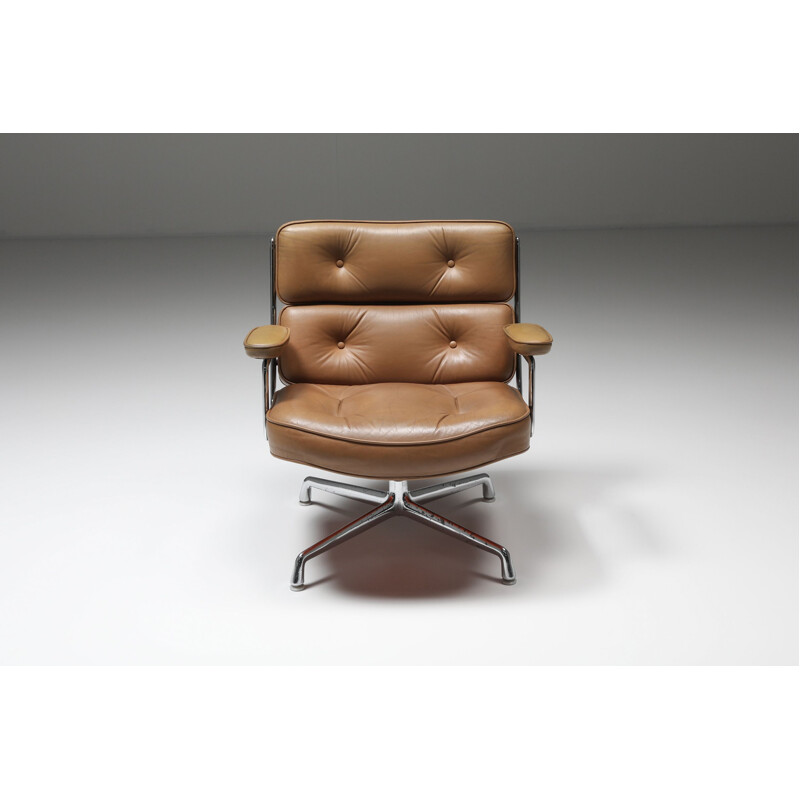 Vintage ES108 Time Life Lobby desk armchair by Charles & Ray Eames for Herman Miller, 1970s