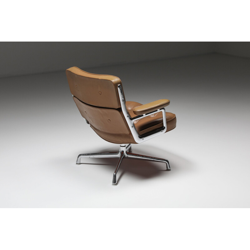 Vintage ES108 Time Life Lobby desk armchair by Charles & Ray Eames for Herman Miller, 1970s