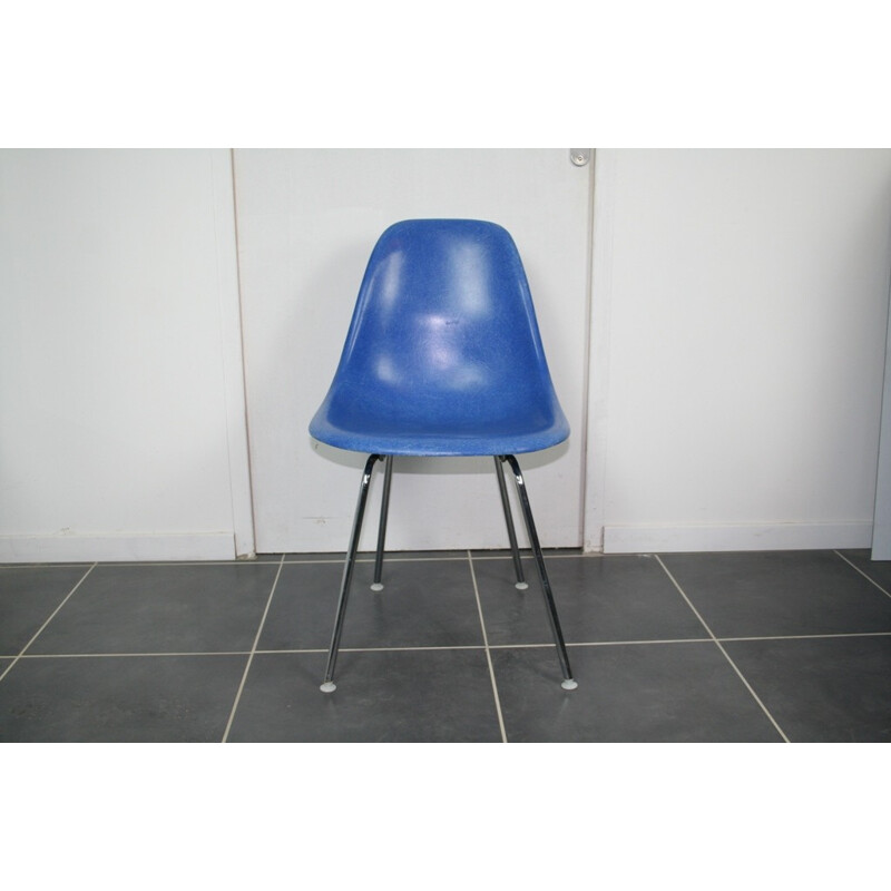 Herman Miller "DSX" chair in chromed metal, Charles & Ray EAMES - 1960s