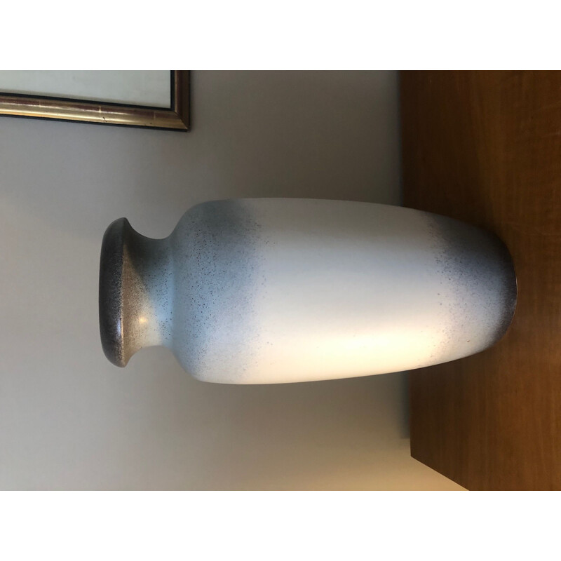 Vintage German Scheurich blue-grey vase, 1960