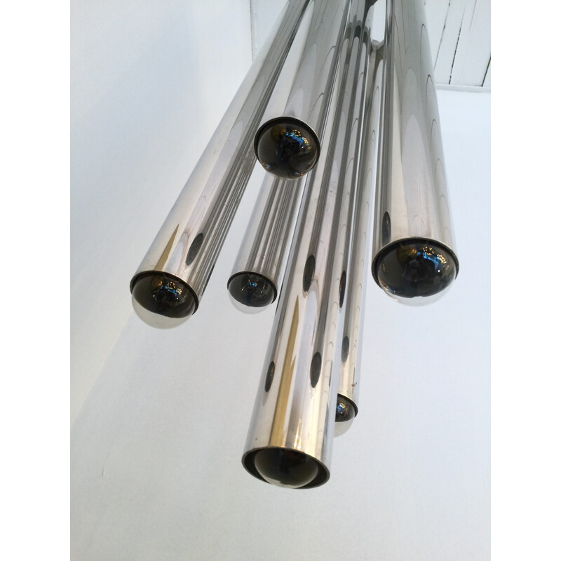 "Alvéole" chandelier, Gaetano SCIOLARI - 1970s