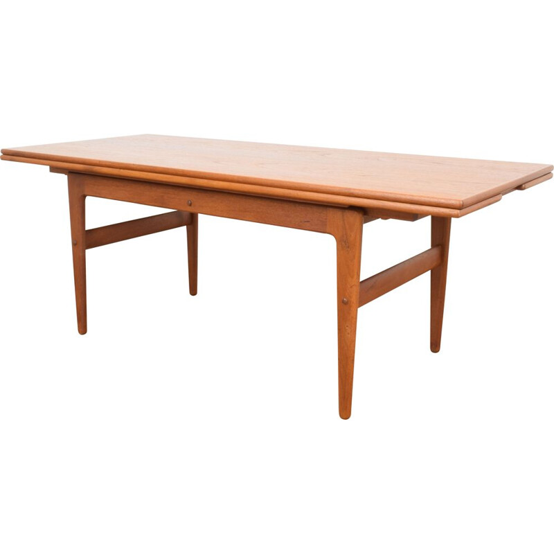 Mid-century teak coffee table by Kai Kristiansen for Vildbjerg Møbelfabrik, 1960s