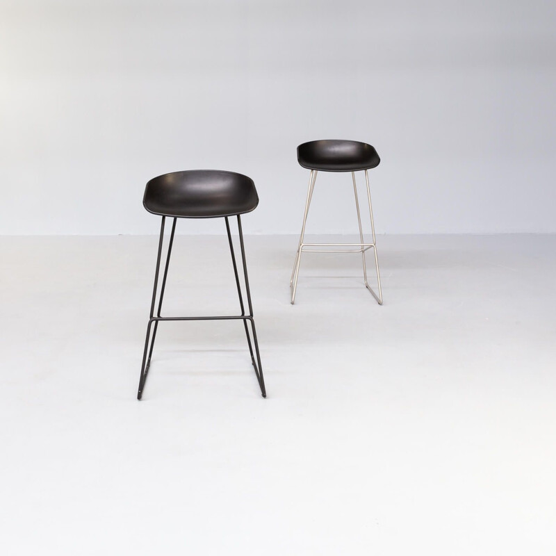 Pair of vintage AAS38 stools by Hee Welling for Hay