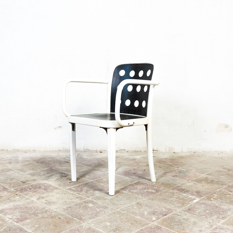 Vintage fauteuil A 811 van Josef Hoffmann