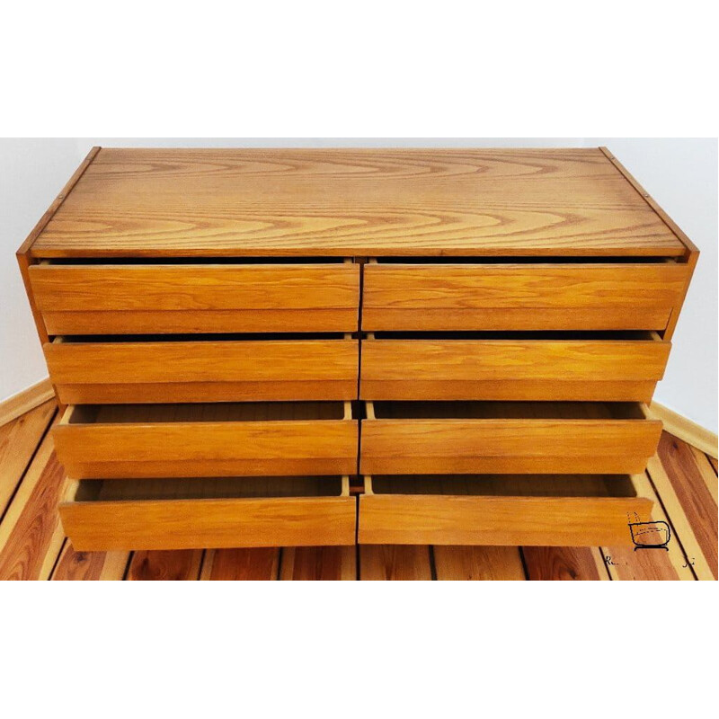 Credenza vintage U-453 di Jirí Jiroutek per Interier Praha, Cecoslovacchia 1960