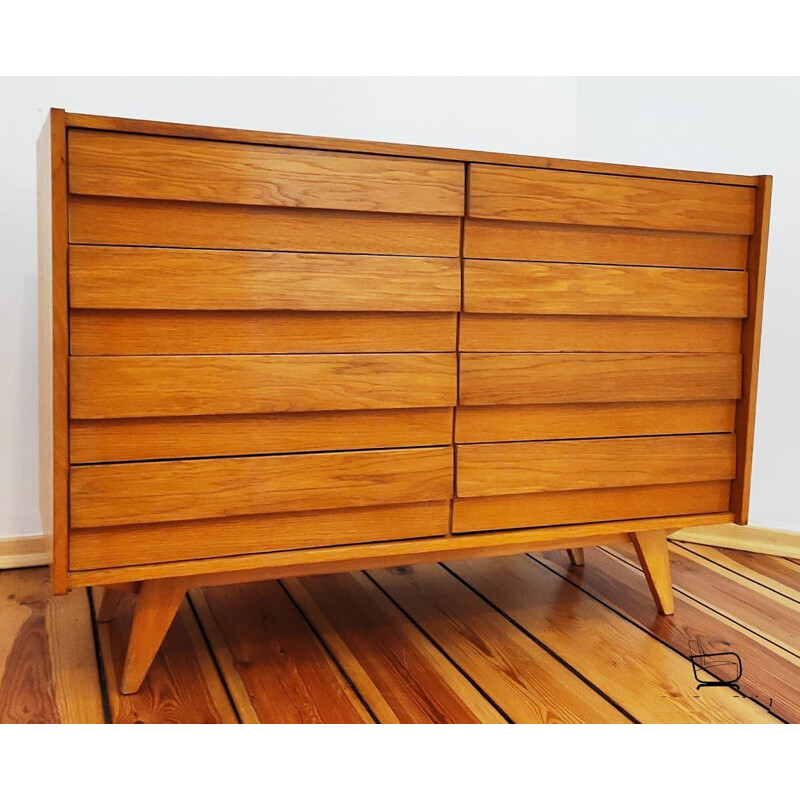 Vintage sideboard U-453 by Jirí Jiroutek for Interier Praha, Czechoslovakia 1960