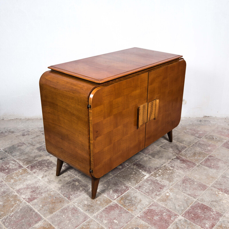 Mid century Art Deco highboard by Jindrich Halabala for UP Zavody, 1930s