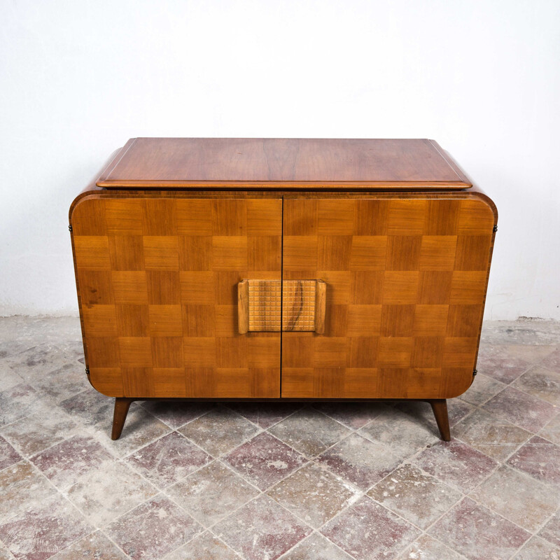 Mid century Art Deco highboard by Jindrich Halabala for UP Zavody, 1930s