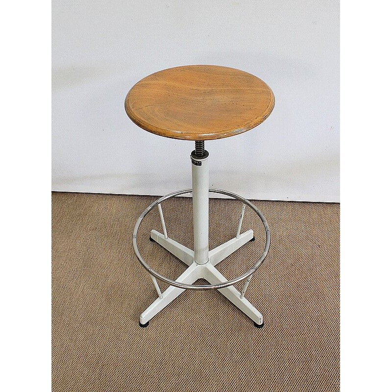 Vintage architect's stool, 1960