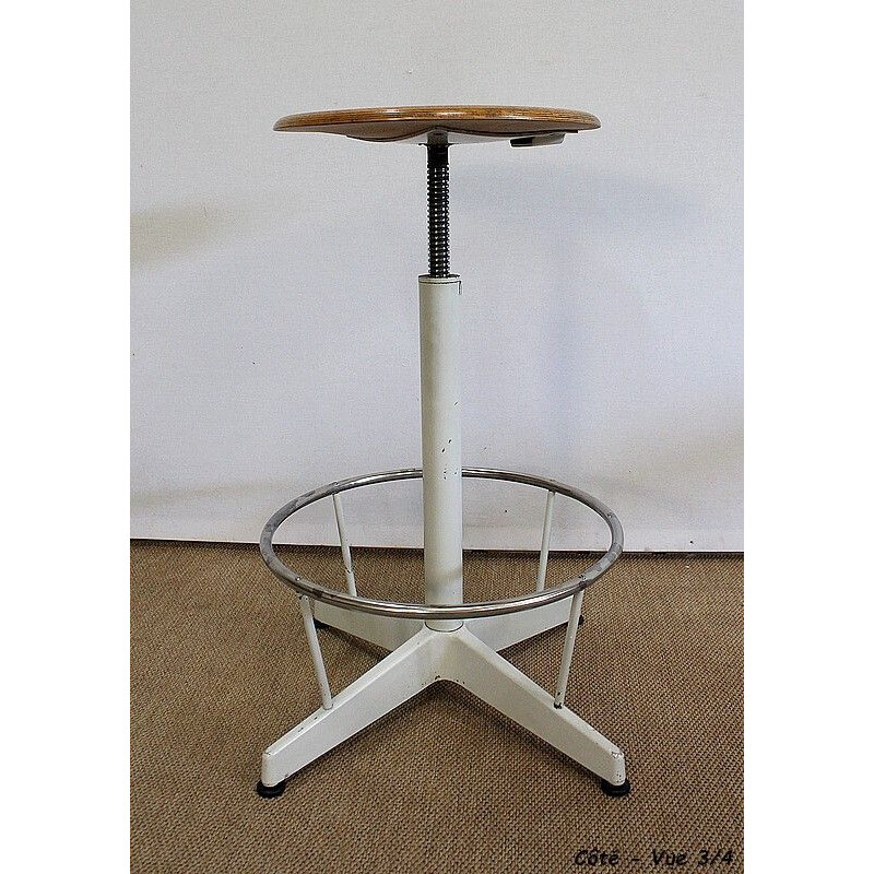 Vintage architect's stool, 1960