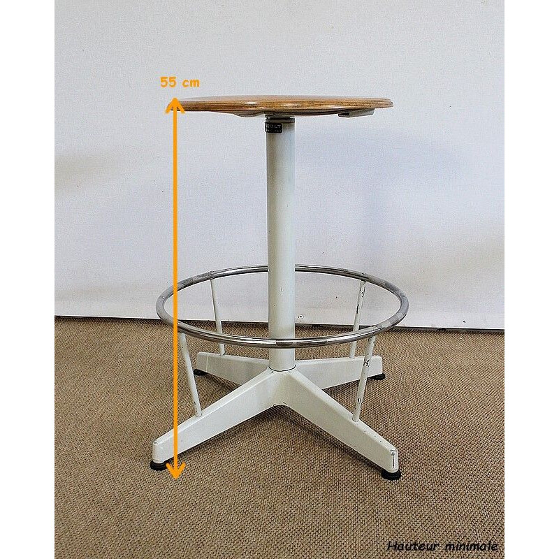 Vintage architect's stool, 1960