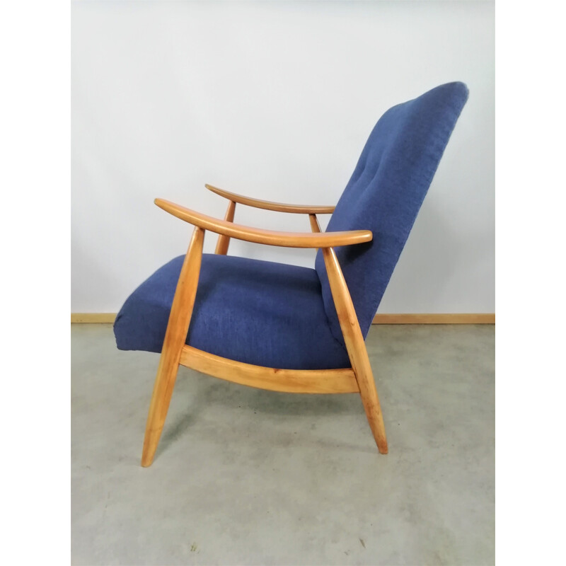 Paire de fauteuils vintage par Louis Van Teeffelen pour Wébé, Pays-Bas