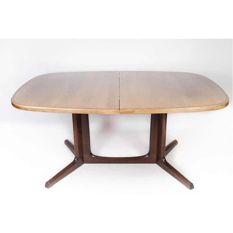 Mid century dining table in rosewood with extension by Gudme Furniture Factory, 1960s