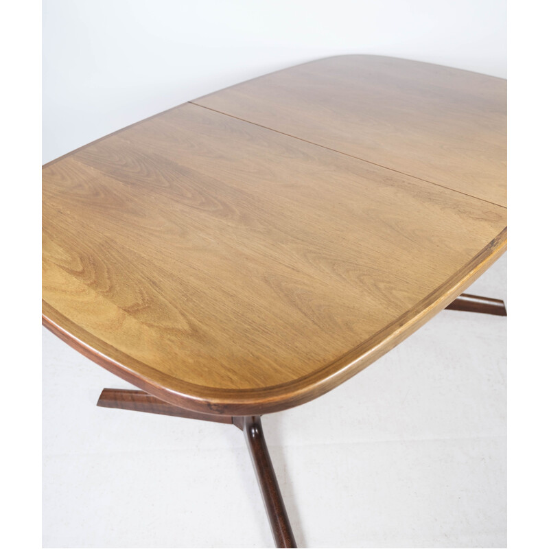 Mid century dining table in rosewood with extension by Gudme Furniture Factory, 1960s