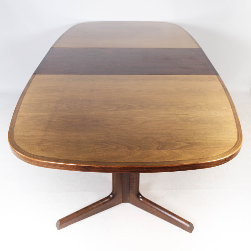 Mid century dining table in rosewood with extension by Gudme Furniture Factory, 1960s