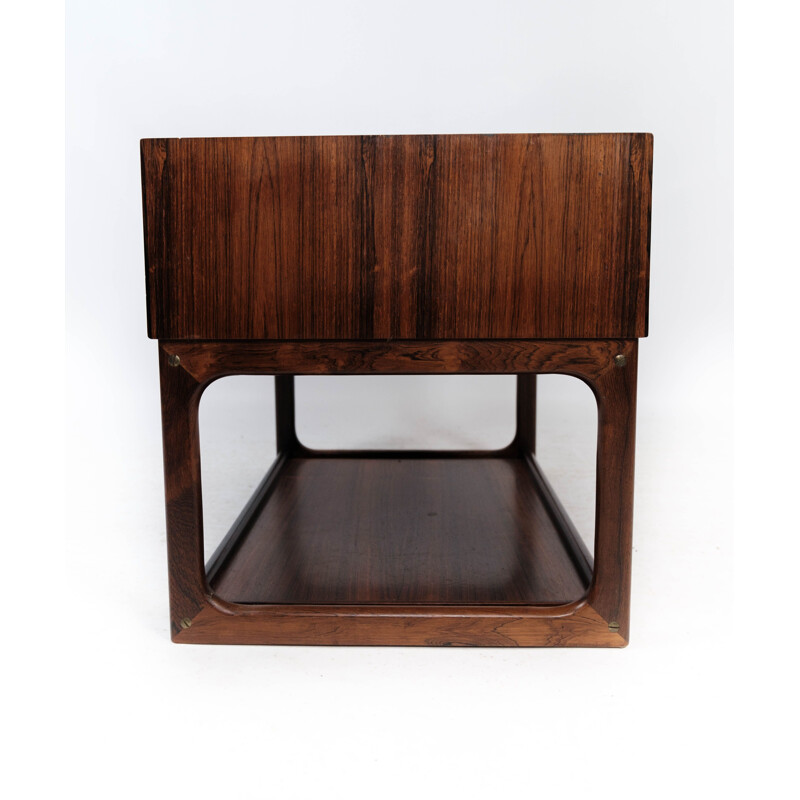 Vintage night stand in rosewood of danish design by Brouer, 1960s