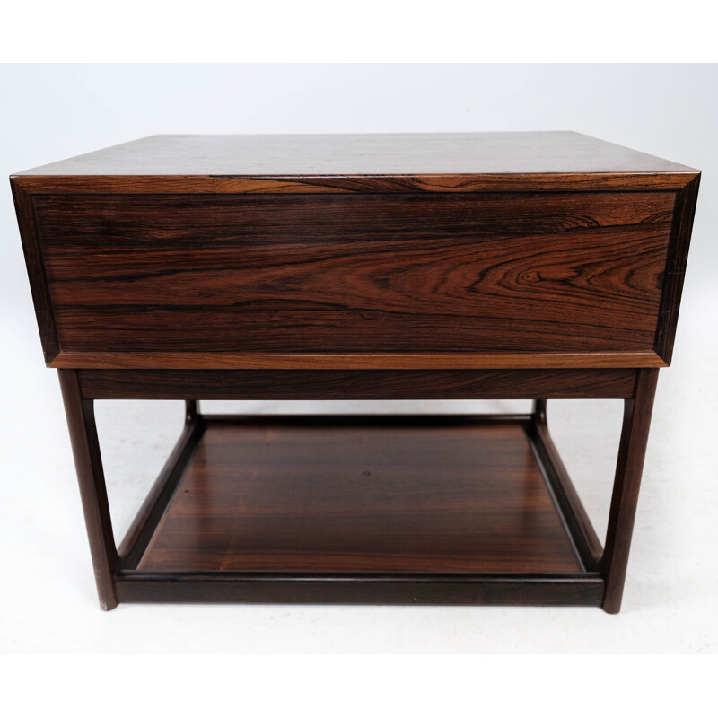 Vintage night stand in rosewood of danish design by Brouer, 1960s