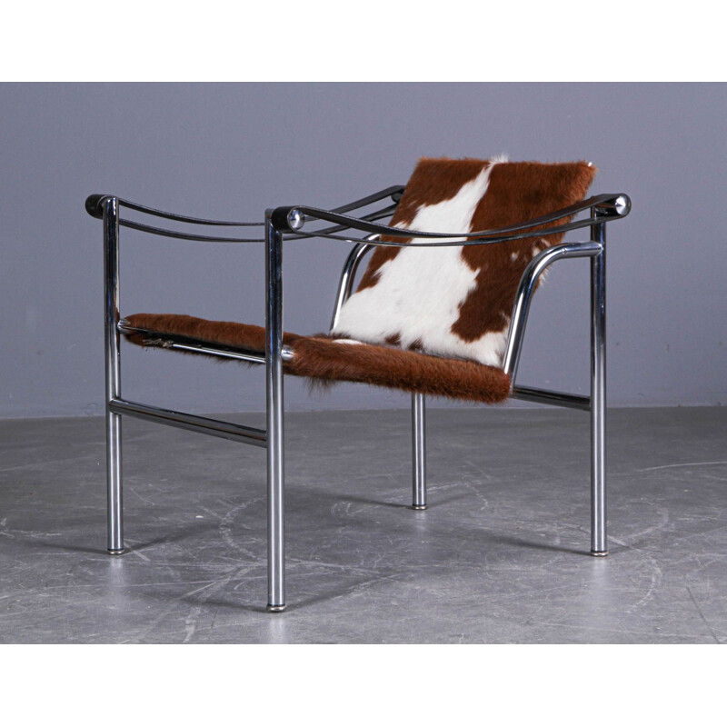 LC1 vintage armchair by Le Corbusier for Cassina