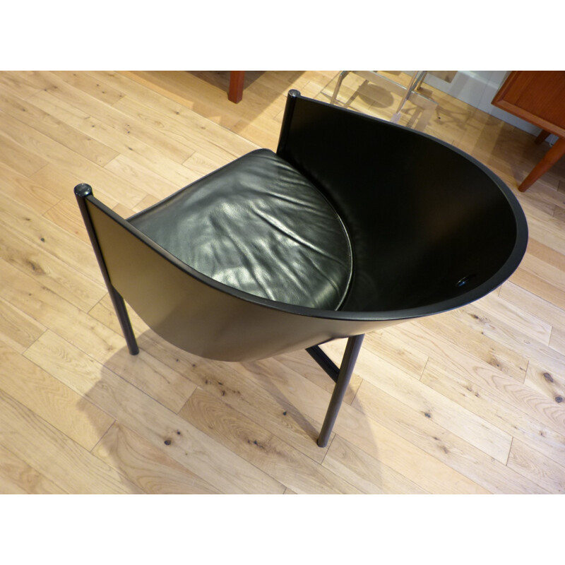4 black "Coste" chairs, Philippe STARCK - 1980s