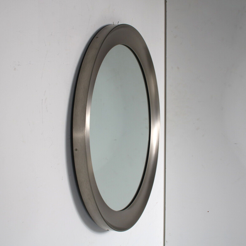 Vintage spiegel "Narciso" van Sergio Mazza voor Artemide, Italië 1950