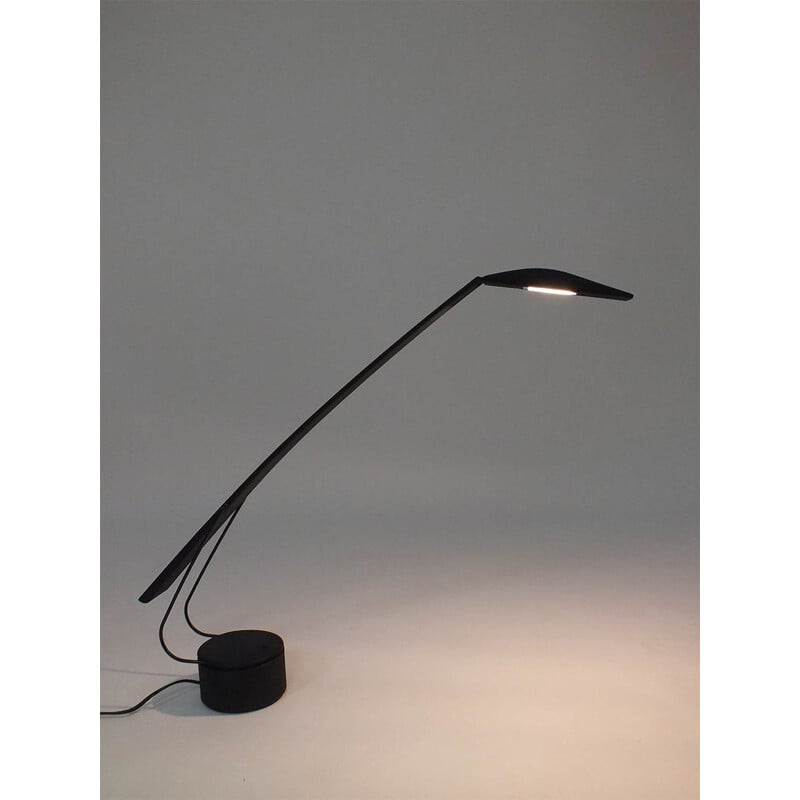 Vintage Dove desk lamp by Mario Barbaglia and Marco Colombo for Italiana Luce, Italy 1980s
