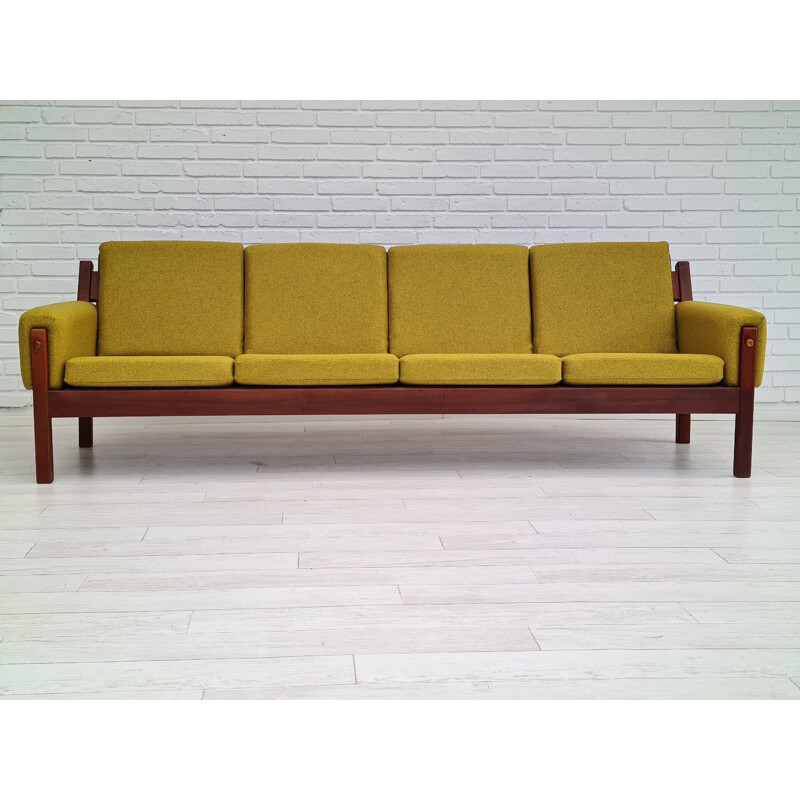 Danish vintage 4 seaters sofa, 1970