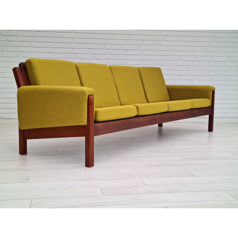 Danish vintage 4 seaters sofa, 1970