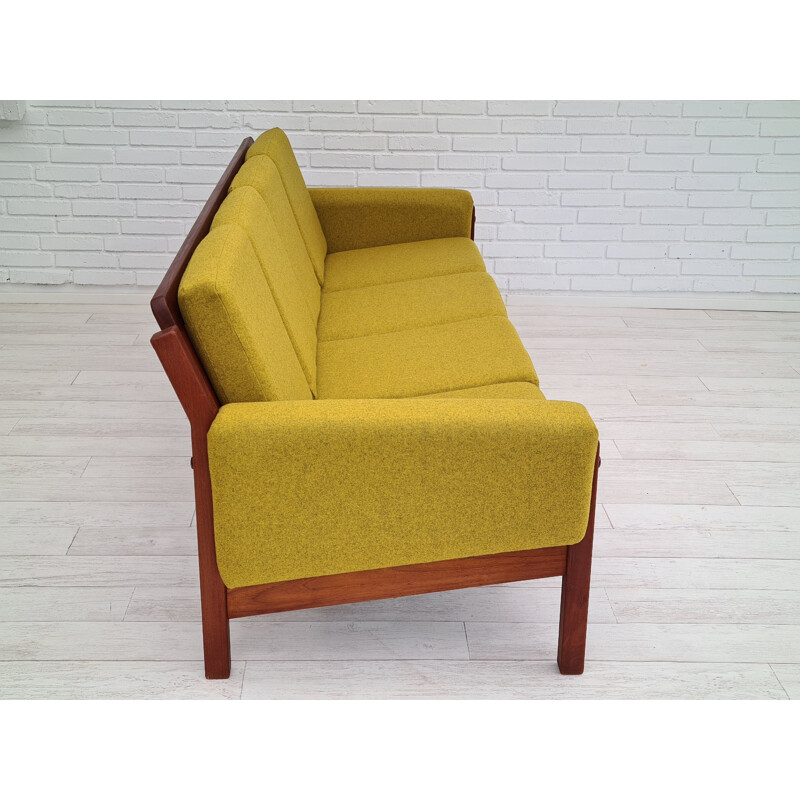 Danish vintage 4 seaters sofa, 1970