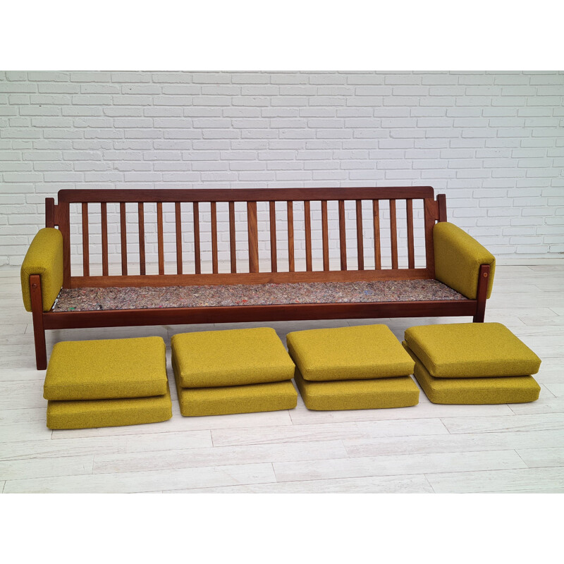 Danish vintage 4 seaters sofa, 1970