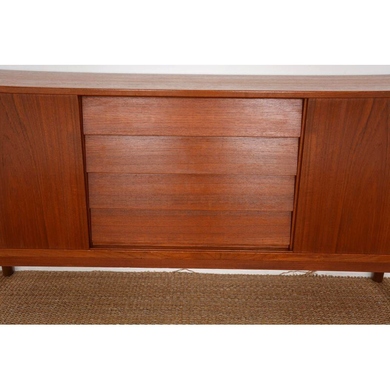 Scandinavian vintage sideboard in solid teak by Nils Jonsson, Sweden