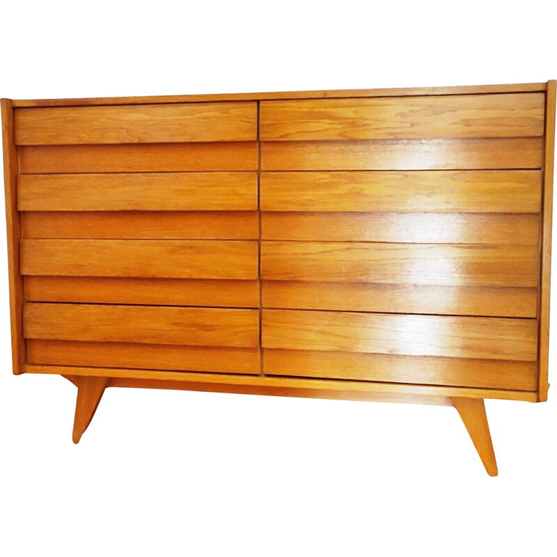 Vintage sideboard U-453 by Jirí Jiroutek for Interier Praha, Czechoslovakia 1960