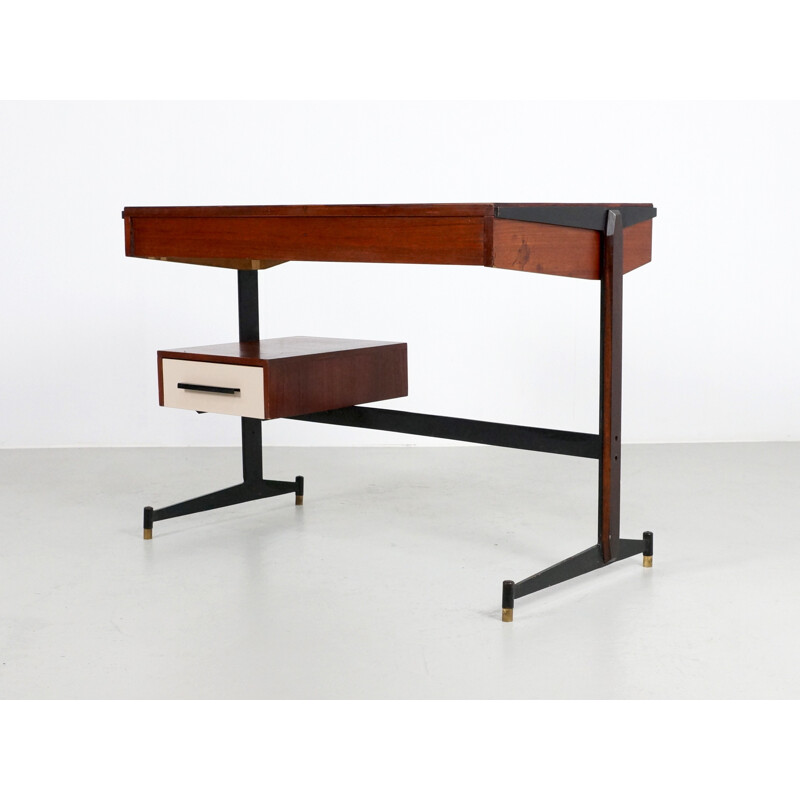 Little Italian desk in teak wood - 1950s