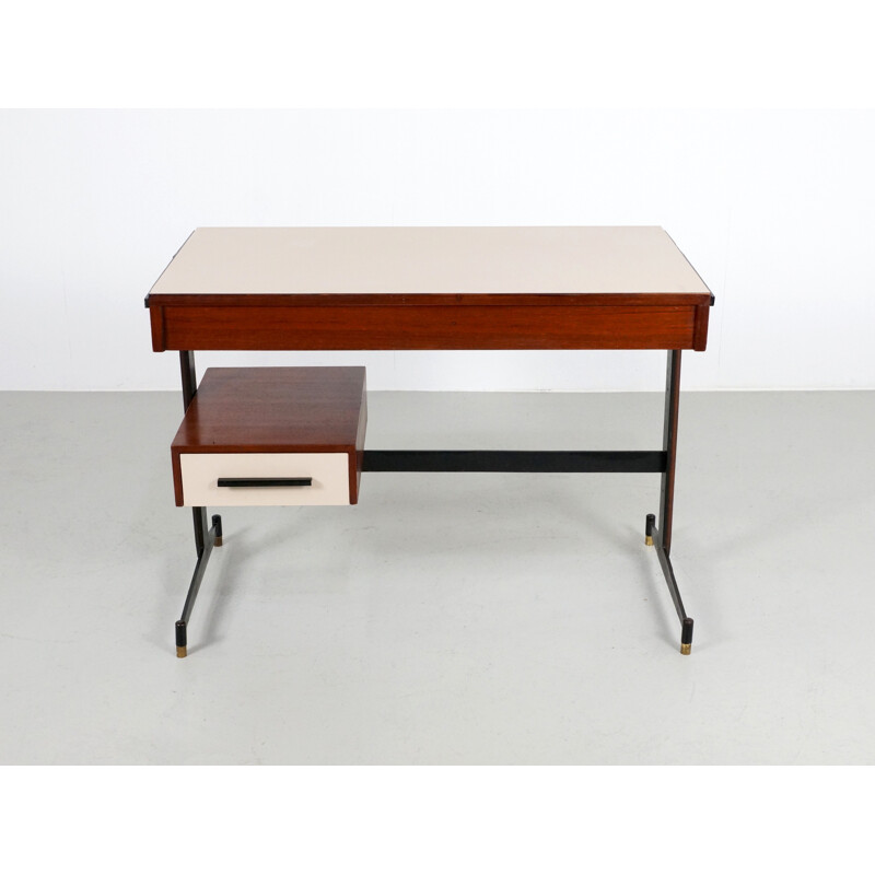 Little Italian desk in teak wood - 1950s