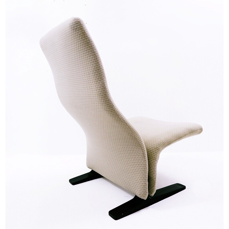 Vintage Concorde armchair without armrests by Pierre Paulin for Artifort, 1970