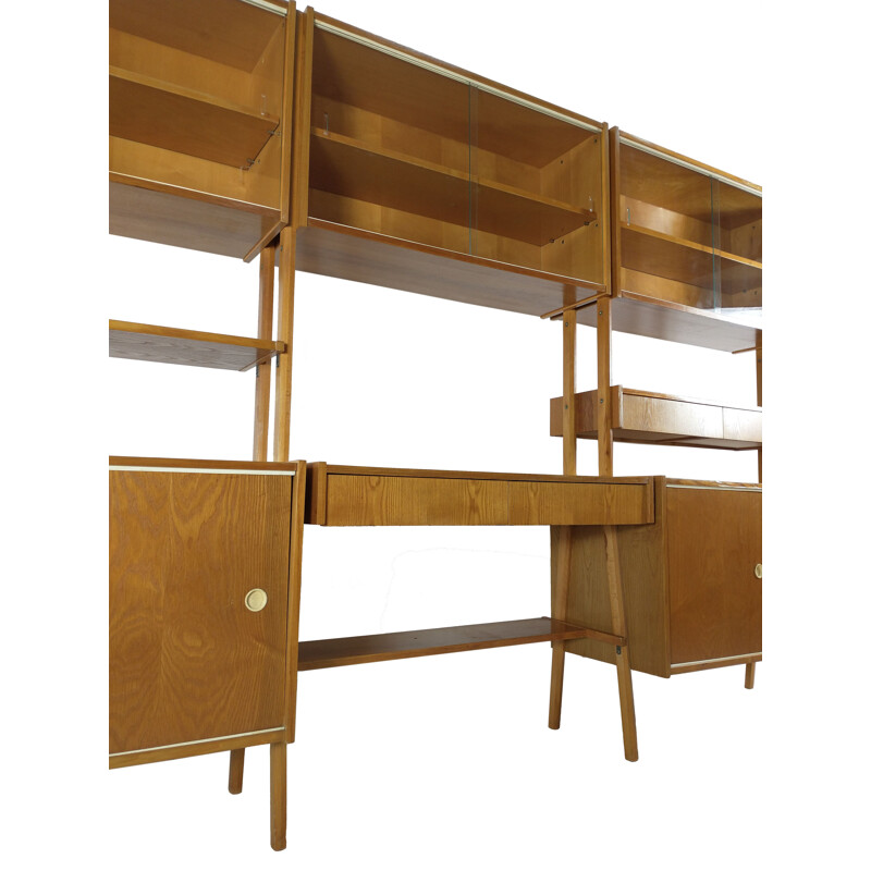 Vintage modular wall unit by František Jirák for Tatra, Czechoslovakia 1970s