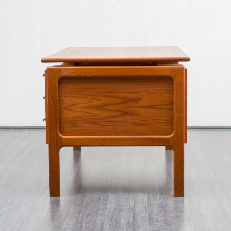 Mid century Danish teak desk, 1960s