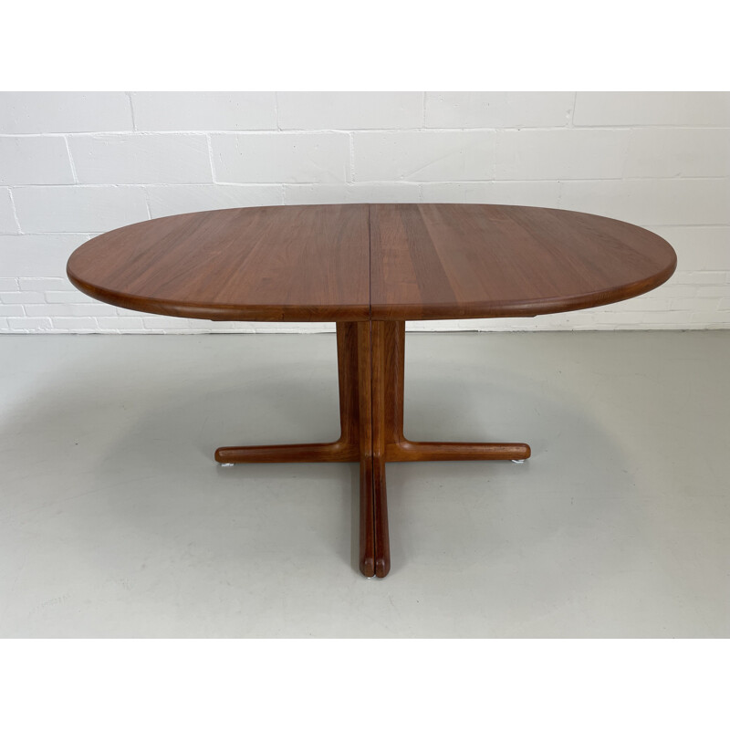 Vintage Danish extendable dining table, 1960s