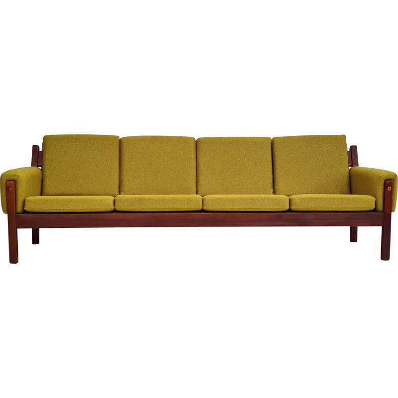 Danish vintage 4 seaters sofa, 1970