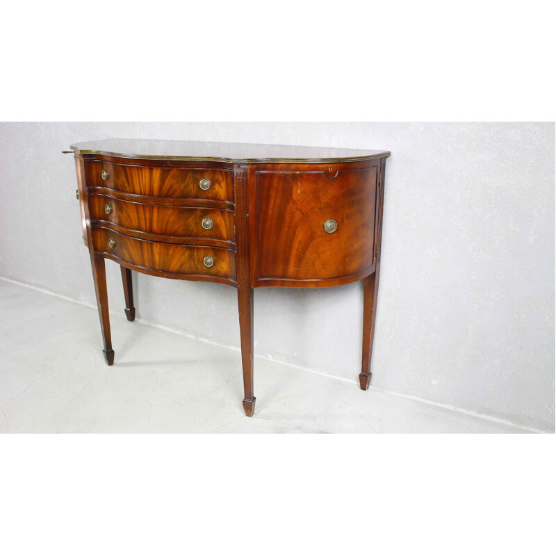 Vintage mahogany console by Jonathan Charles