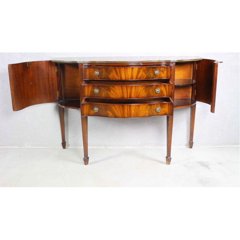 Vintage mahogany console by Jonathan Charles